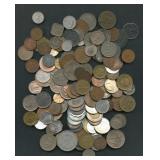 20 ozt Bag of Mixed Foreign Non-Silver Coins