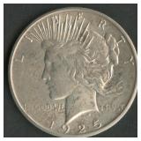 1925-S Peace Silver Dollar