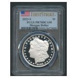 2023-S Morgan Silver Dollar PCGS PR70 DCAM