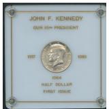 JF Kennedy 35th 1964-D Half Dollar First Issue