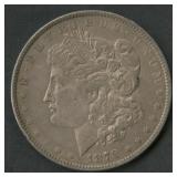 1878 7 TF Rev of 79 Morgan Silver Dollar