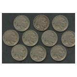 10- 1923-S Buffalo Nickels
