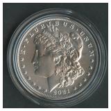 2021-O Morgan Silver Dollar UNC in OGP