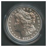 2021-D Morgan Silver Dollar UNC in OGP