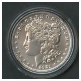 2021-S Morgan Silver Dollar UNC in OGP