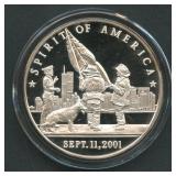 Sept 11, 2001 Spirit of America .999 Silver 1 ozt