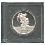 Disney's Snow White 50th .999 Silver Round 0.5 ozt