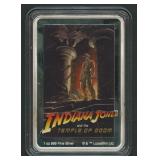 2023 Niue Indiana Jones .999 Silver Bar 1 ozt OGP