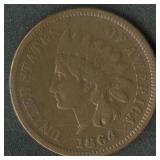 1864 'L' Indian Head Cent