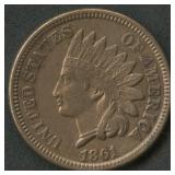 1861 Indian Head Cent