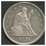 1875 Twenty-Cent Piece Proof (?)