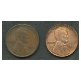 1922-D and 1924-D Lincoln Head Cents