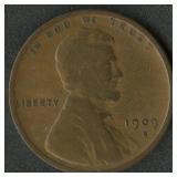 1909-S Lincoln Head Cent