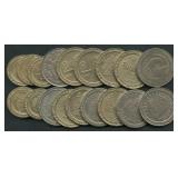 18- Mixed Atlantic City Gaming Tokens Non-Silver