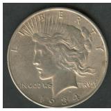 1934-D Peace Silver Dollar