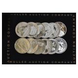12- Mixed Silver Washington Quarters 'S' Proofs