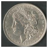 1887 Morgan Silver Dollar 7/6 Overdate