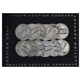 12- Mixed Standing Liberty Quarters