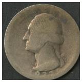 1932-D Washington Silver Quarter