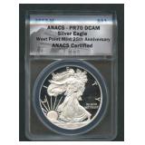 2013-W ASE Silver Eagle ANACS PR70 DCAM