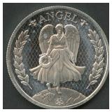 2023 St. Helena Angel .999 Silver Coin 1 ozt