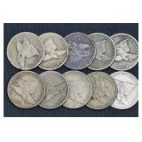 10- Mixed Flying Eagle Cents