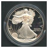 1986-S ASE Silver Eagle Proof in OGP