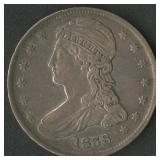 1838 Capped Bust Half Dollar