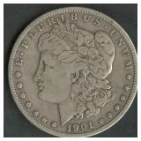 1901-S Morgan Silver Dollar