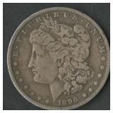 1890-O Morgan Silver Dollar