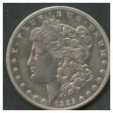 1885-S Morgan Silver Dollar