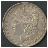 1897 Morgan Silver Dollar