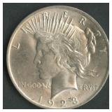 1923 Peace Silver Dollar VAM-3 (?)