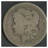 1882-O/S Morgan Silver Dollar