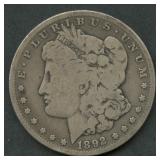 1892-S Morgan Silver Dollar