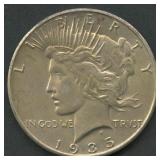 1935 Peace Silver Dollar