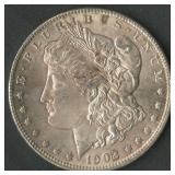 1902-O Morgan Silver Dollar