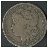 1902-S Morgan Silver Dollar
