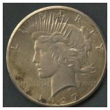 1927 Peace Silver Dollar