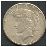 1923-S Peace Silver Dollar