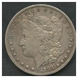 1884-S Morgan Silver Dollar