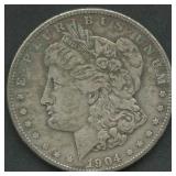 1904-S Morgan Silver Dollar