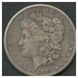 1901-S Morgan Silver Dollar