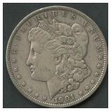 1901 Morgan Silver Dollar