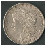1891 Morgan Silver Dollar