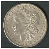 1896-O Morgan Silver Dollar