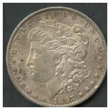 1897 Morgan Silver Dollar