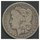 1896-S Morgan Silver Dollar