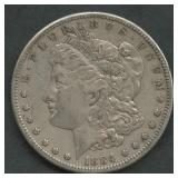 1884-S Morgan Silver Dollar