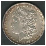 1885 Morgan Silver Dollar
